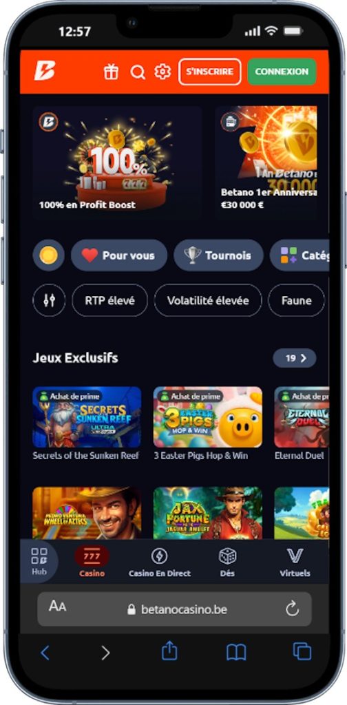 Betano Casino en ligne Belgique